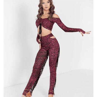 Women’s Dance Leggings with Fringe