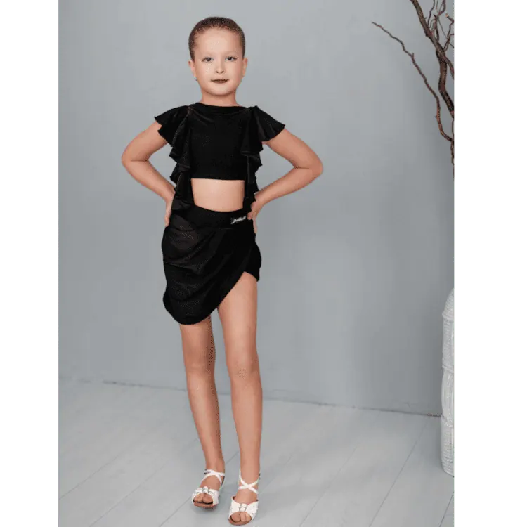 Dance Top JDtopflowens – Black — вигляд 3