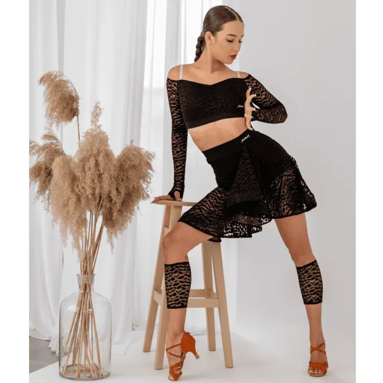 Dance Skirt JDSKIRT300 – Black Lace — вигляд 2