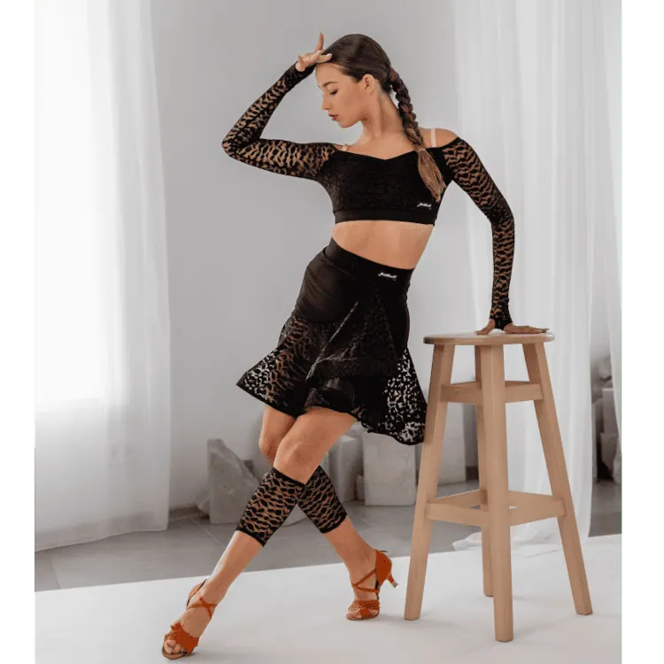 Dance Skirt JDSKIRT300 – Black Lace — вигляд 4