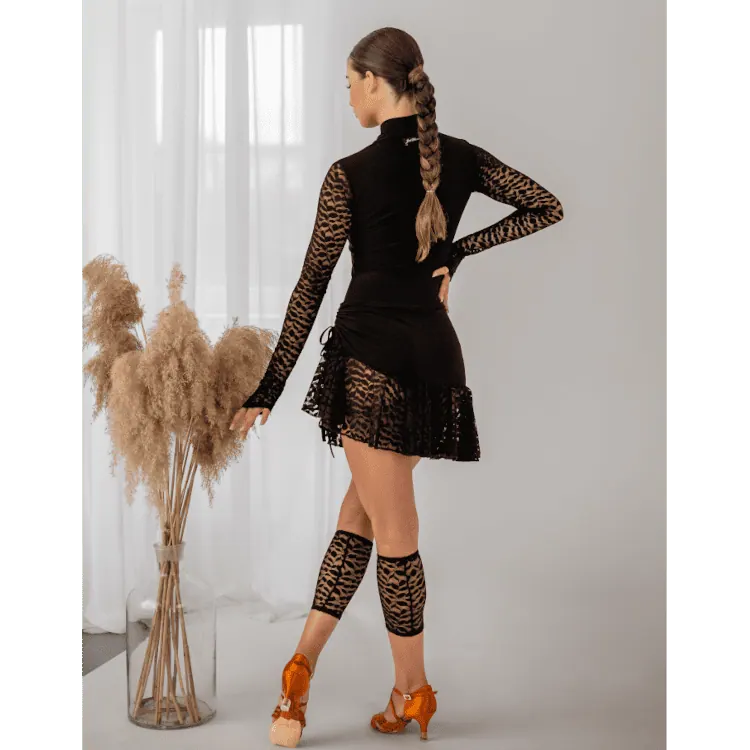 Dance Skirt JDSKIRT22 – Black Lace — вигляд 2