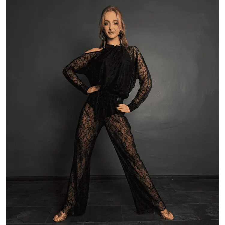 Dance Pants P/PWLP05 – Black Lace — вигляд 2