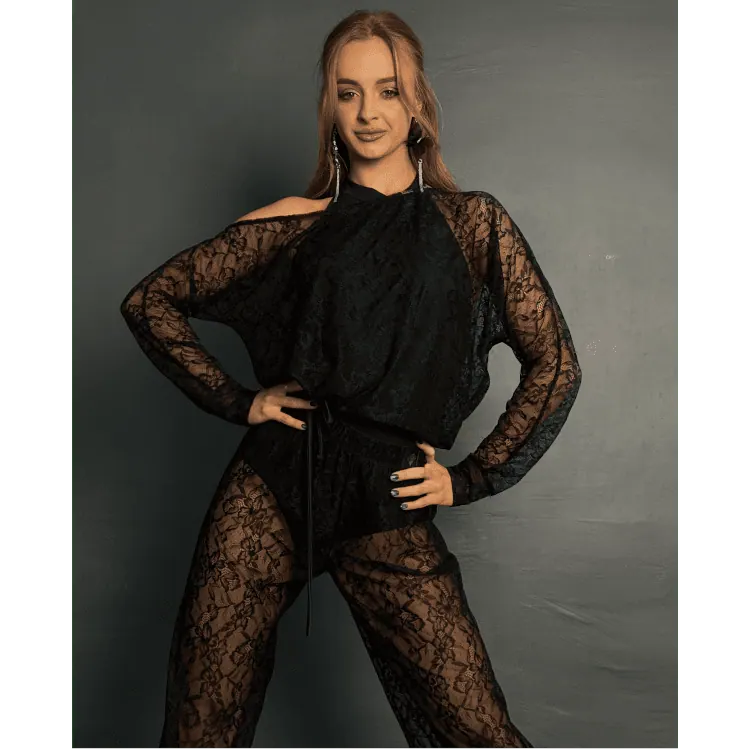 Dance Pants P/PWLP05 – Black Lace — вигляд 5
