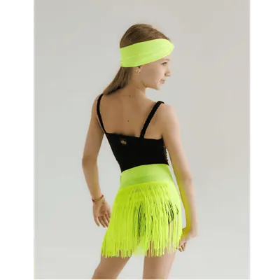 Girls’ Latin Fringe Wrap Skirt