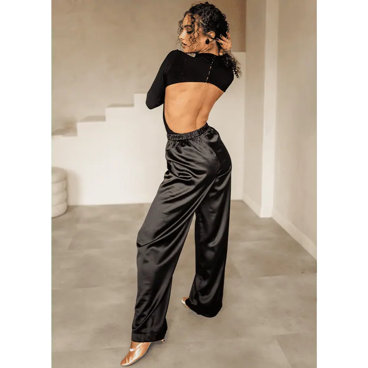 Women’s Dance Bodysuit FDbody179 Black — вигляд 2