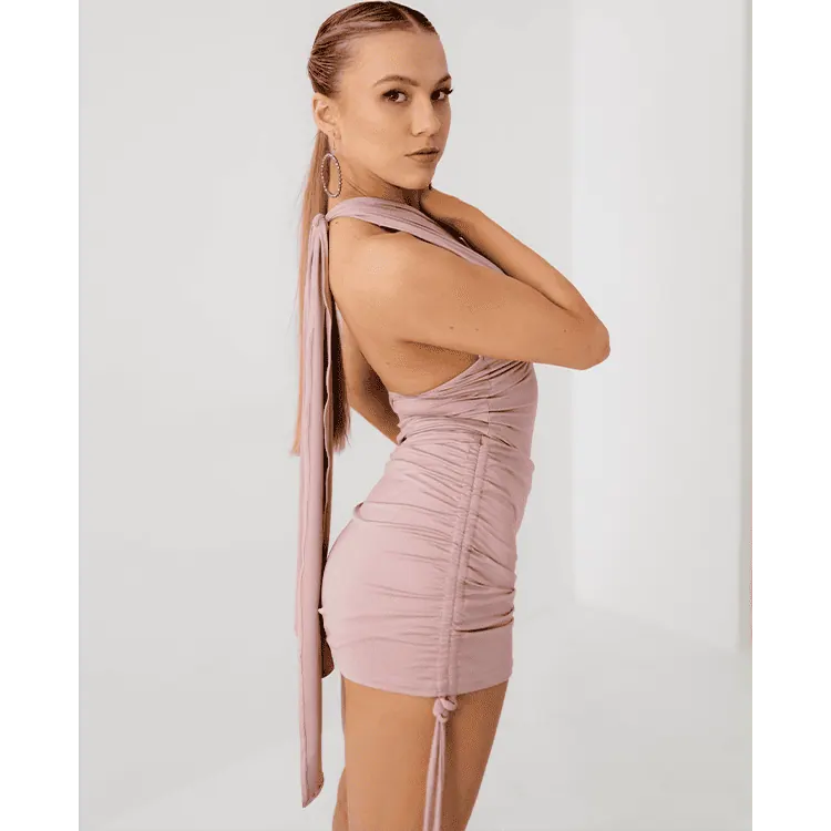 Women’s Dance Bodysuit FD169 Powder Pink — вигляд 2